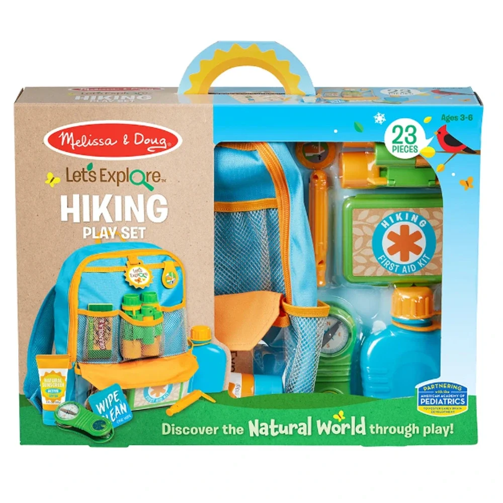Melissa & Doug 23 Piece Let's Explore Hiking Play Set NWT